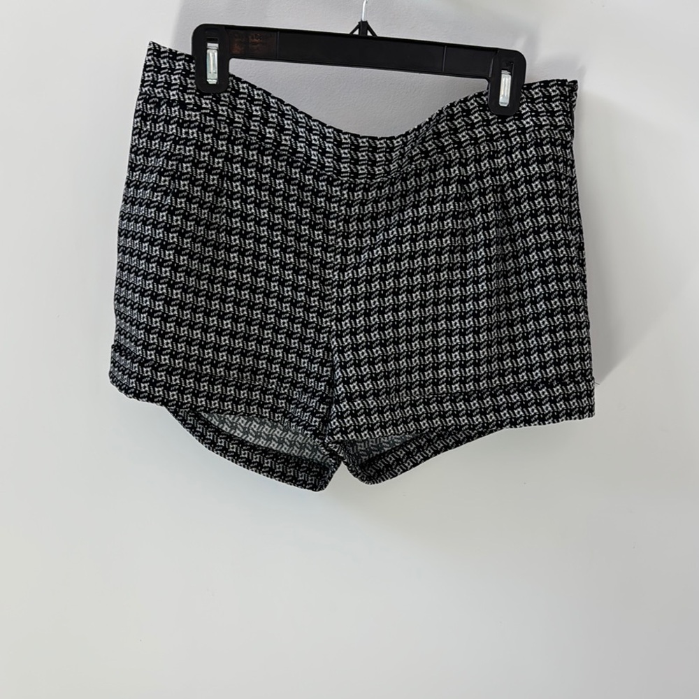 Stylish Black and White Women's Shorts